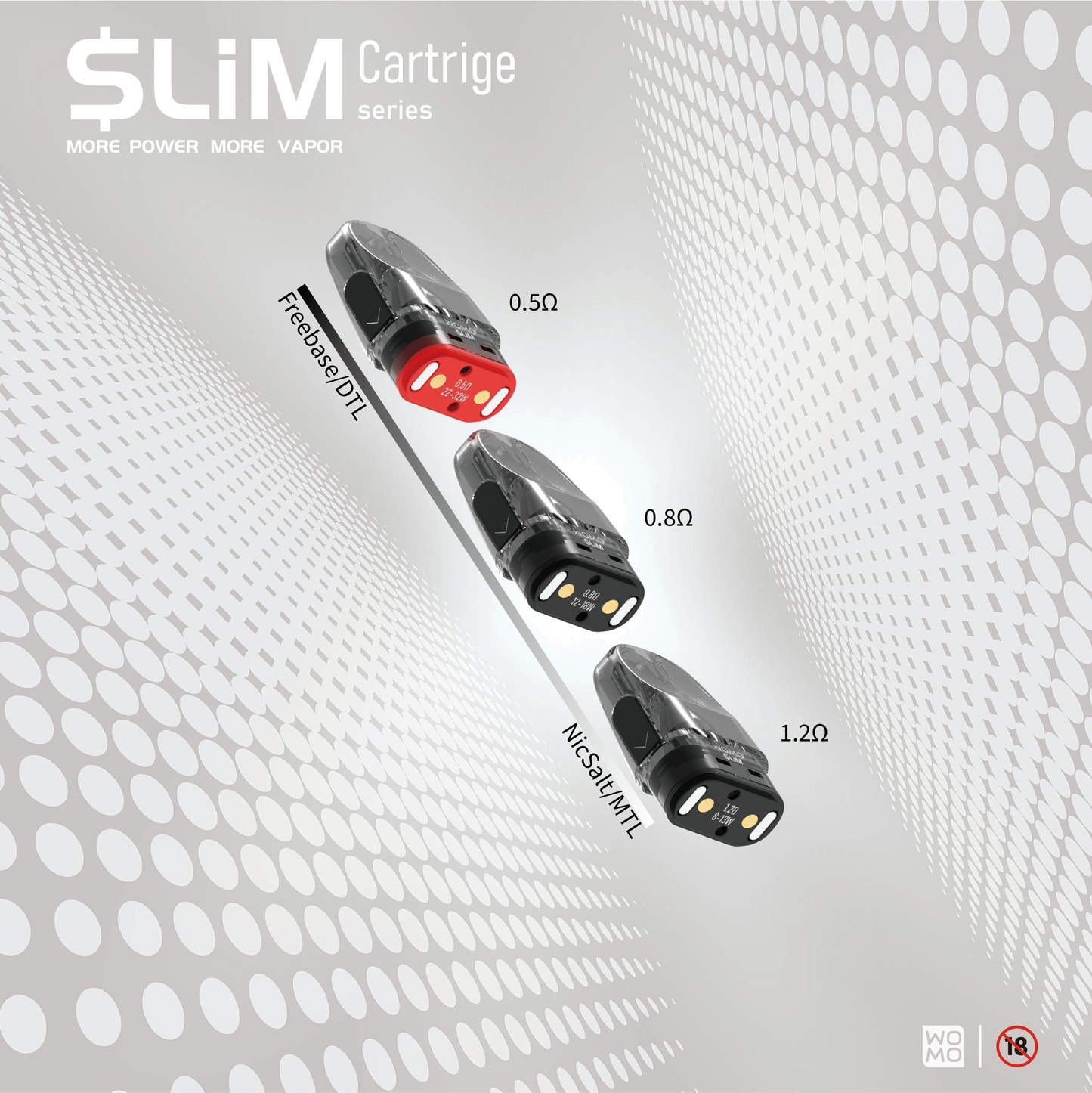 原廠正品 WOMO Slim Plus 奧默 32W 通用 OXVA XLIM 小蠻牛 XLIM PRO VC蒸氣