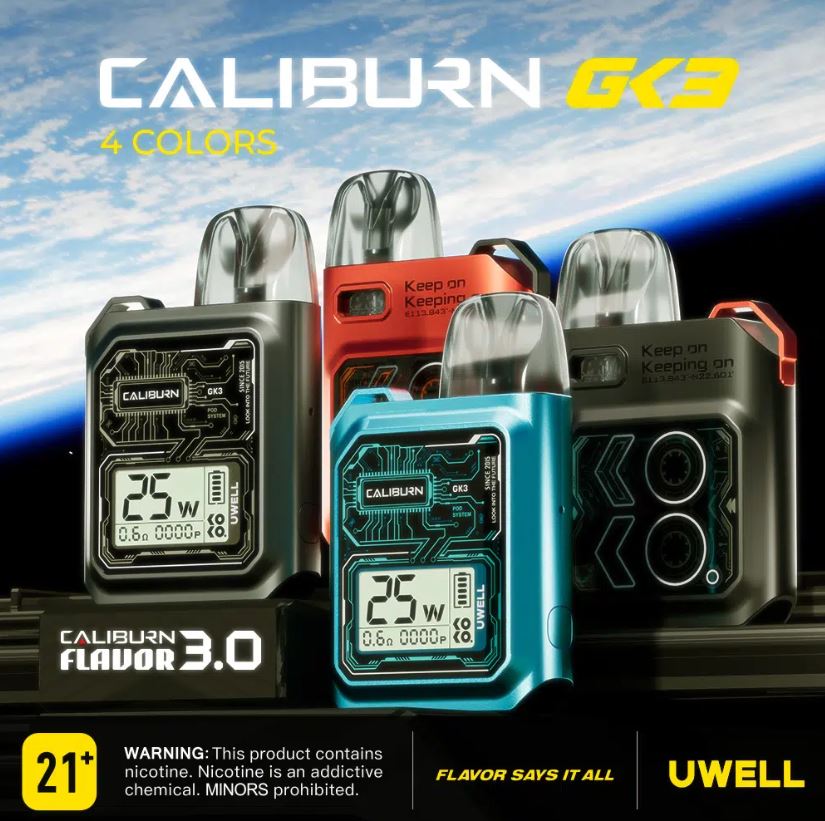 原廠正品 Uwell Caliburn GK3 Pod 石中劍 王者之劍 空煙彈 替換倉 空油倉 KOKO VC蒸氣