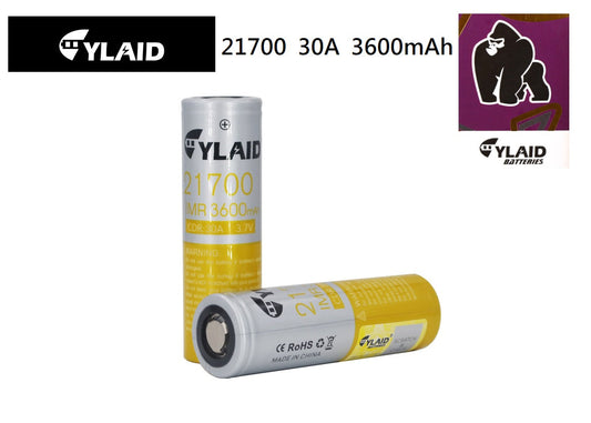 原廠正品 YLAID 大猩猩電池 21700 3600mah 30A 克莱德 VC蒸氣