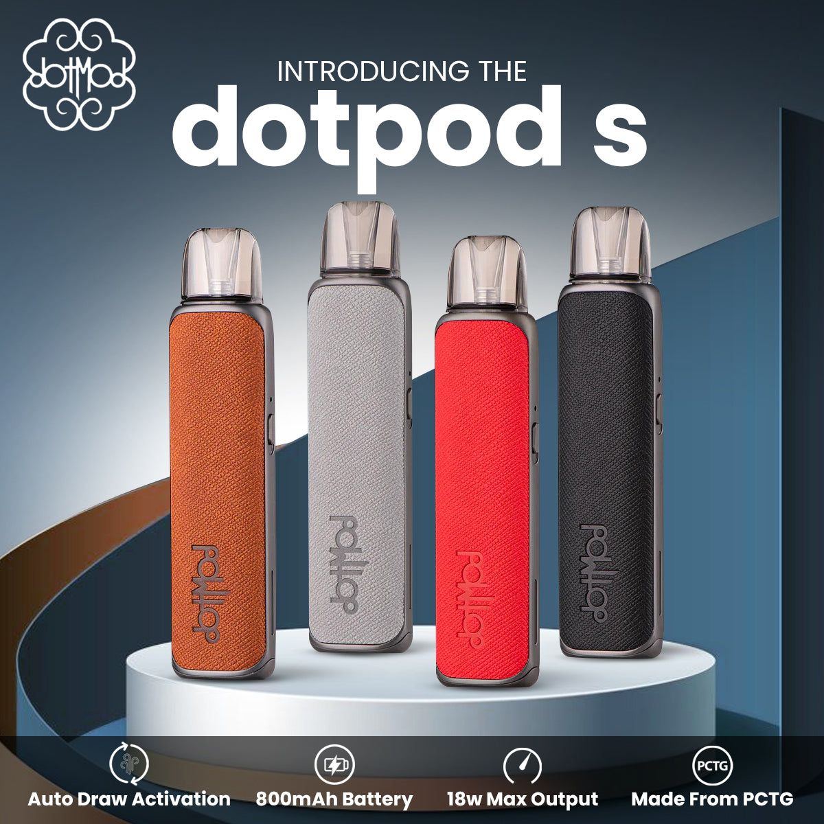 原廠正品 Dotmod DotPod S Pod 佩特里  小煙 電子煙 VC蒸氣