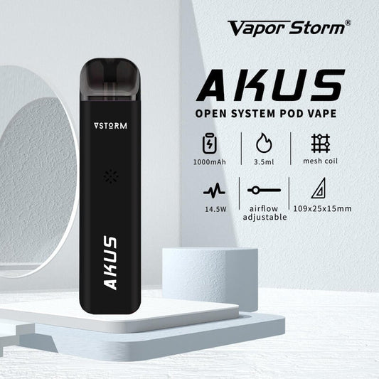原廠正品 VAPOR STORM AKUS 阿庫斯 小煙主機套裝 現貨 VC蒸氣