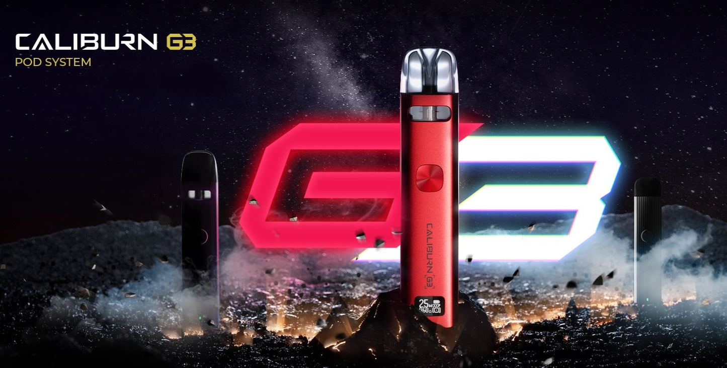 原廠正品 Uwell Caliburn G3 主機套裝 石中劍 王者之劍 空煙彈 替換倉 空油倉 VC蒸氣