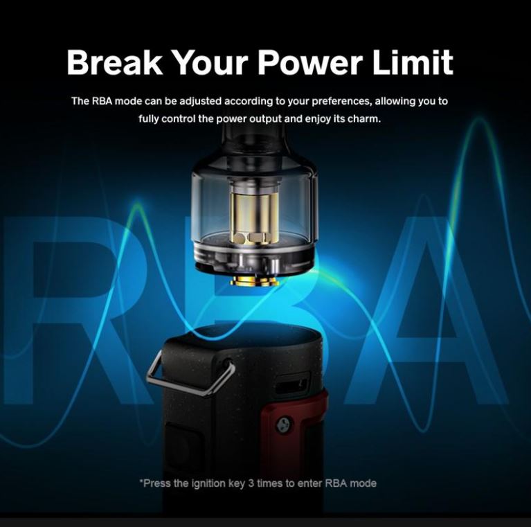 原廠正品 VOOPOO ARGUS PRO 阿格斯 可調式5-80瓦 VC蒸氣