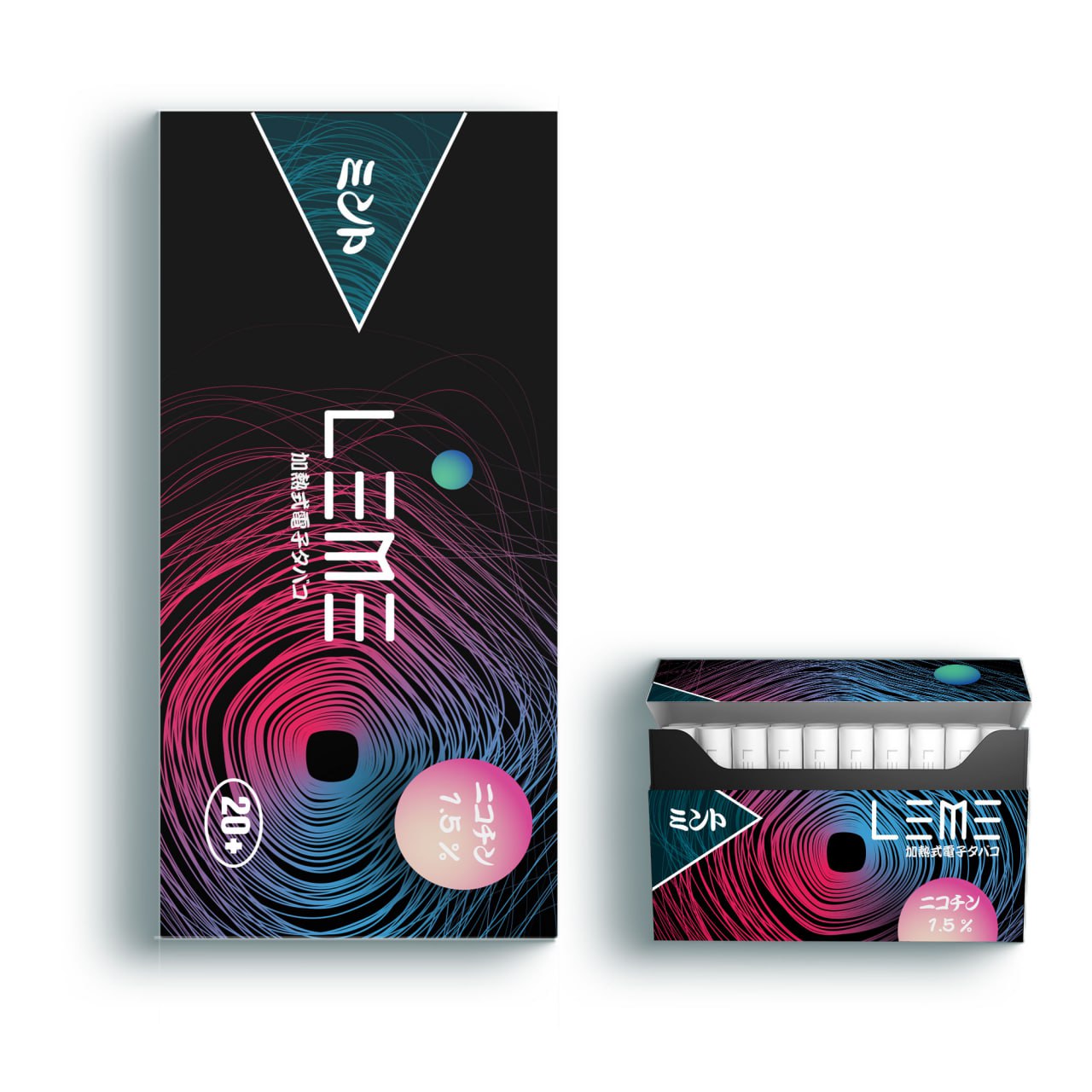 原廠正品  優惠價【 LEME 】樂美煙彈 日本樂美 加熱菸-通配IQOS-加熱不燃燒 高還原口味 VC蒸氣