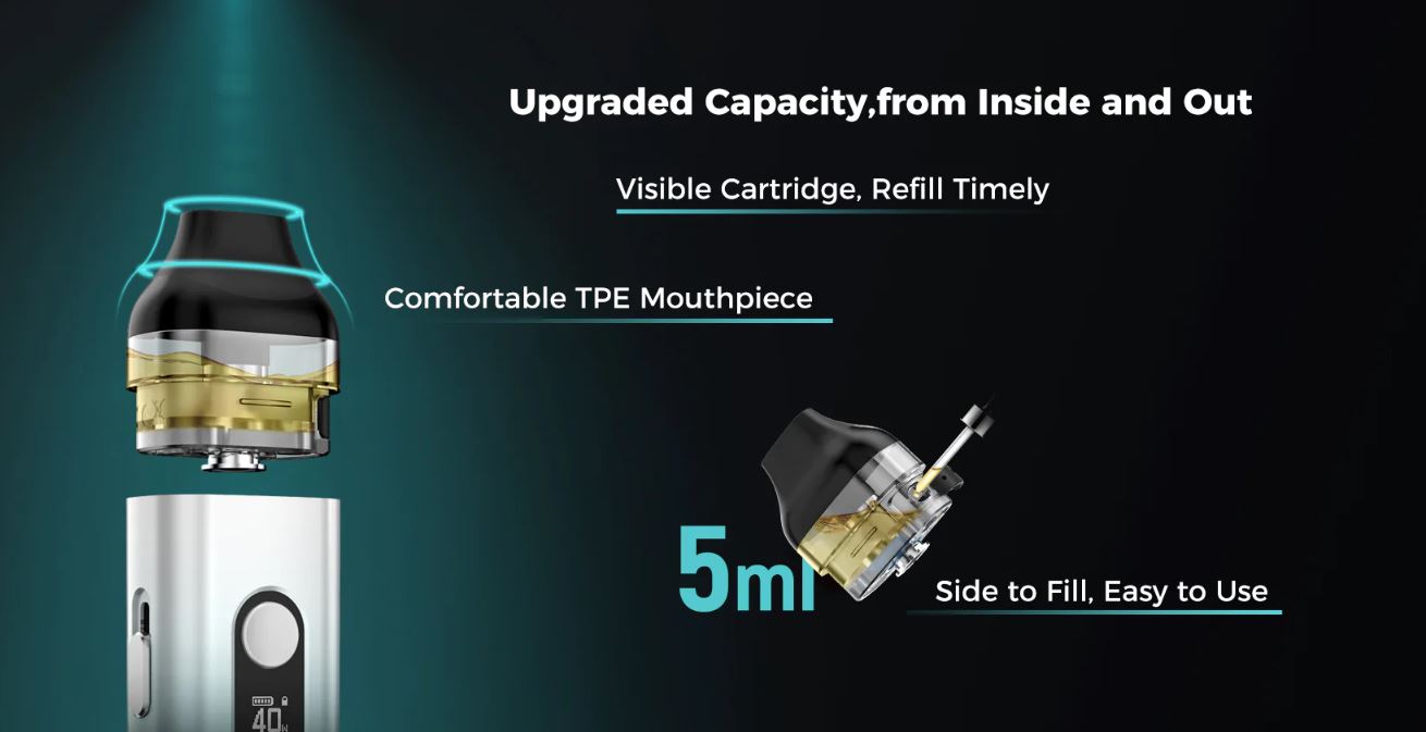 Nevoks FEELIN X 40W 1600mAh 菲林升級版 VC蒸氣