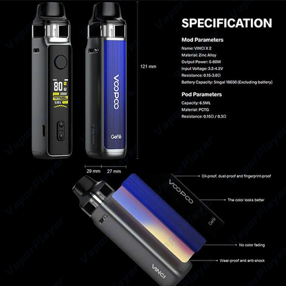 原廠正品 VOOPOO Vinci II 50W Vinci 2 空倉 成品芯 霧化芯 芯子 PNP VC蒸氣