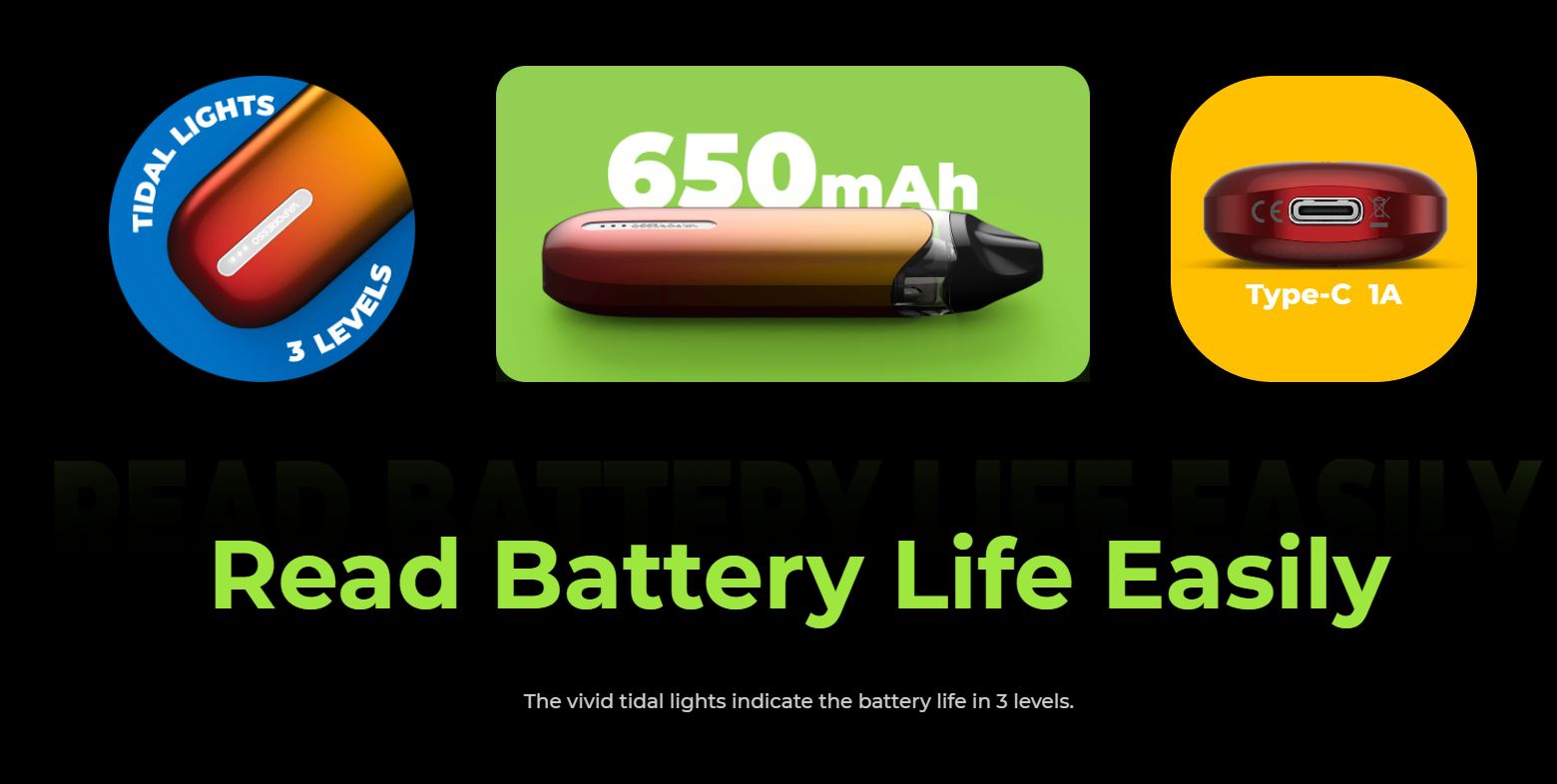 原廠正品 Vaporesso Zero S 650mAh 小煙主機 通用ZERO ZERO 2 VC蒸氣