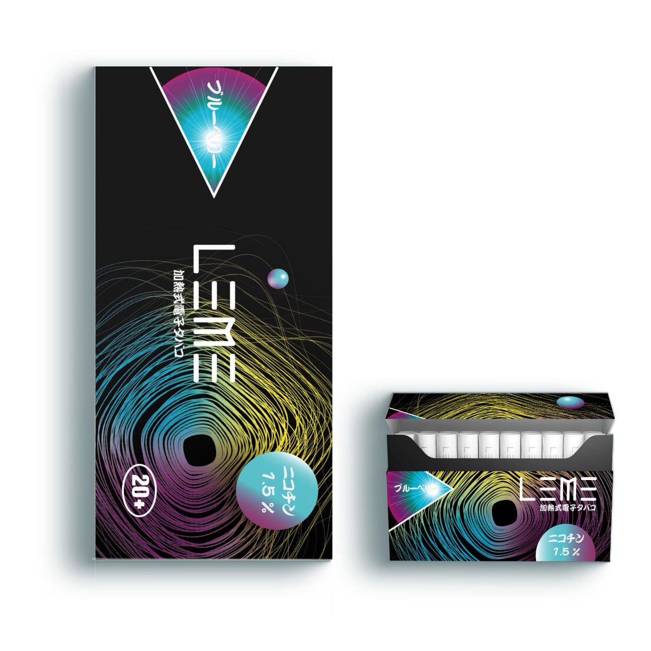 原廠正品  優惠價【 LEME 】樂美煙彈 日本樂美 加熱菸-通配IQOS-加熱不燃燒 高還原口味 VC蒸氣