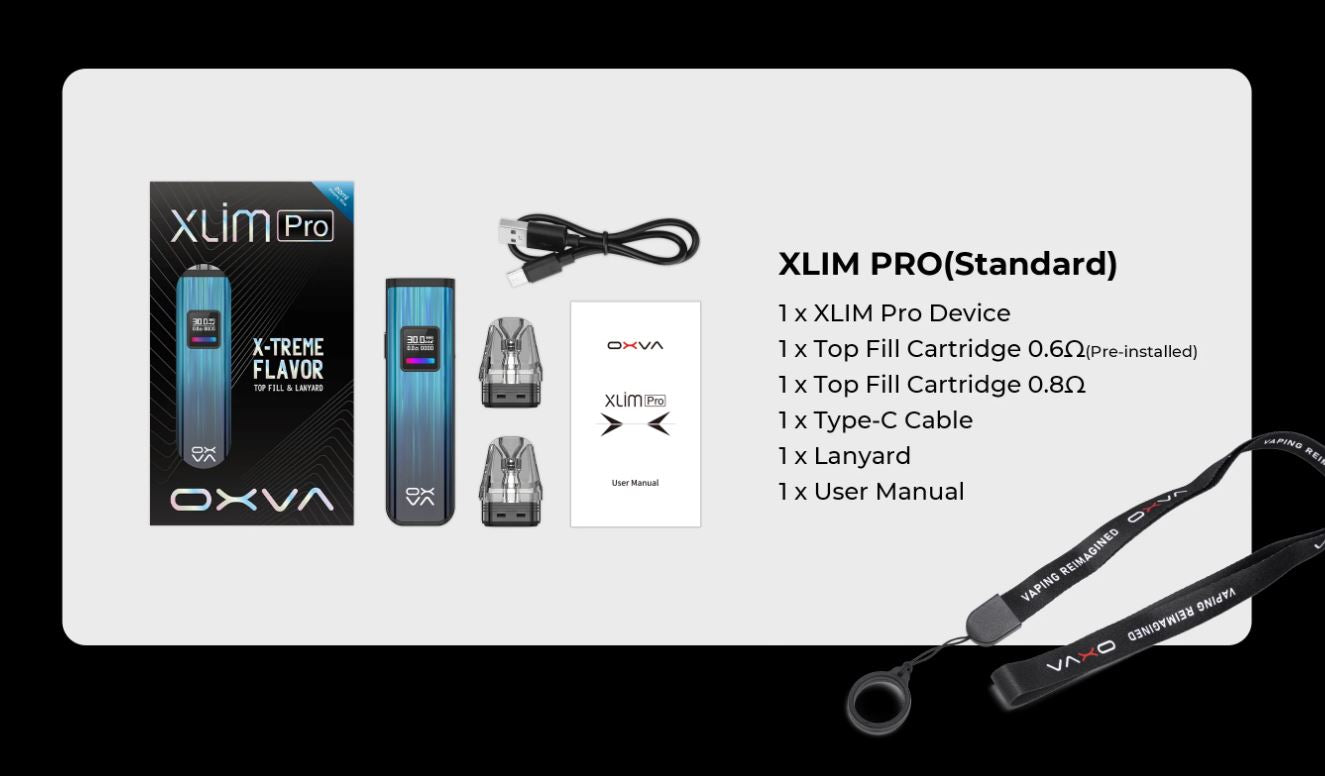 原裝正品 Oxva XLIM PRO 30W 小蠻牛 POD 主機套裝 空煙彈 小蠻牛PRO 小蠻牛3代 VC蒸氣