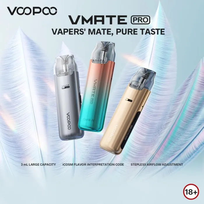 Voopoo Vmate Pro 25W 可調瓦 900mAh (V.thru pro ) 電子煙 小煙 老闆推薦 VC蒸氣