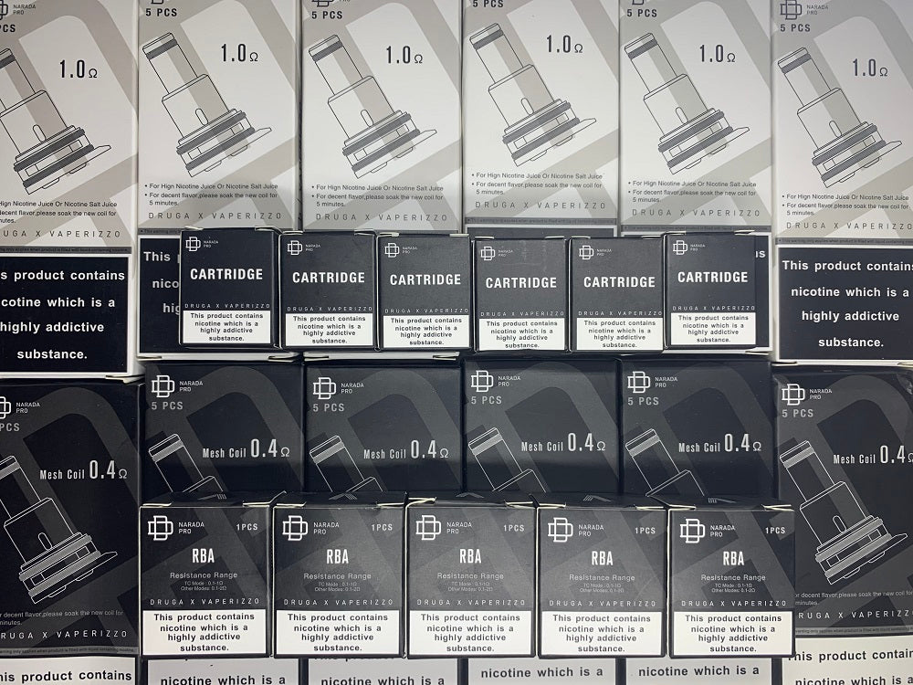 原廠正品 Vaperizzo/Druga – Narada Pro by Augvape 0.4 成品芯 霧化芯 RBA 出清 VC蒸氣