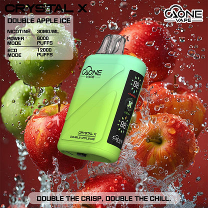 原廠正品 AONE Crystal X 水晶 2 代｜12000 口大容量 一次性 電子煙 拋棄式 非 ILIA LANA SP2S RELX 東京魔盒 VC蒸氣