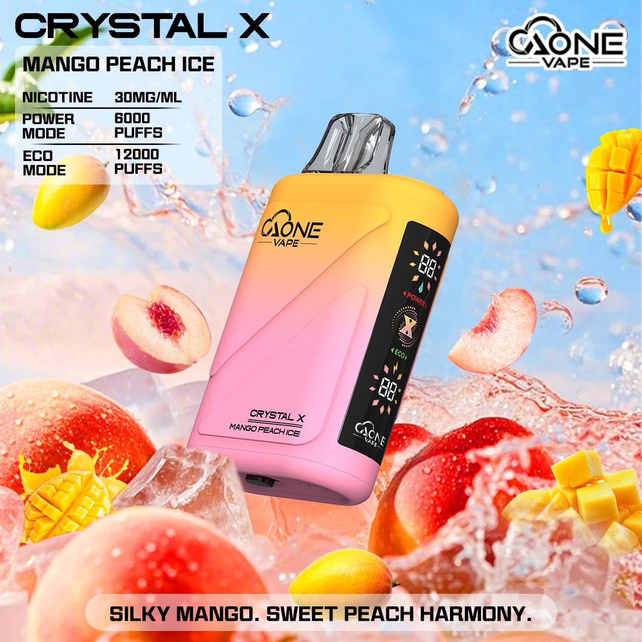 原廠正品 AONE Crystal X 水晶 2 代｜12000 口大容量 一次性 電子煙 拋棄式 非 ILIA LANA SP2S RELX 東京魔盒 VC蒸氣