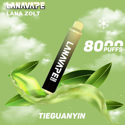 原廠正品 LANA VAPE 拋棄式 8000口 一次性 17種口味 台灣現貨 電子煙 大容量 VC蒸氣