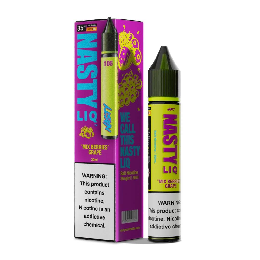 原廠正品 NASTY LIQ 30ML 35MG 小煙油 煙油 頑皮煙油｜馬來西亞進口 人氣煙油品牌 VC蒸氣