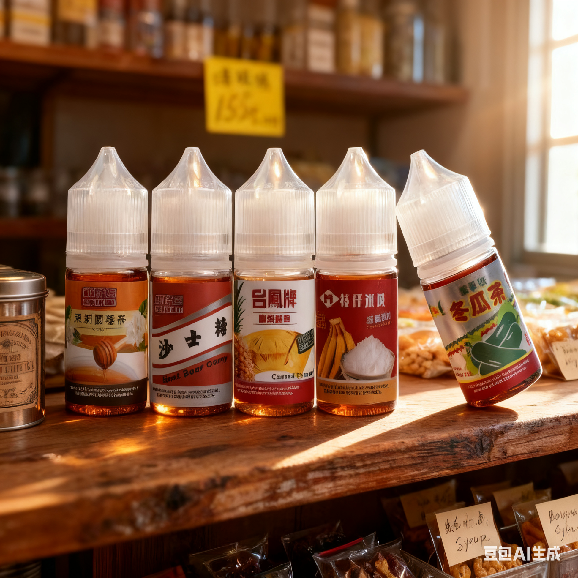 原廠正品 POWER 柑仔店系列  電子煙 菸油 煙油 小煙油 小菸油 枝仔冰城香蕉清冰 沙士糖 茉莉園蜜茶 古早味冬瓜茶 台鳳牌鳳梨罐頭 小時候的味道 - VC蒸氣