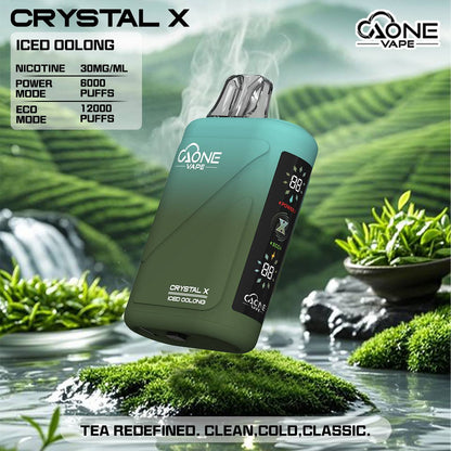 原廠正品 AONE Crystal X 水晶 2 代｜12000 口大容量 一次性 電子煙 拋棄式 非 ILIA LANA SP2S RELX 東京魔盒 VC蒸氣