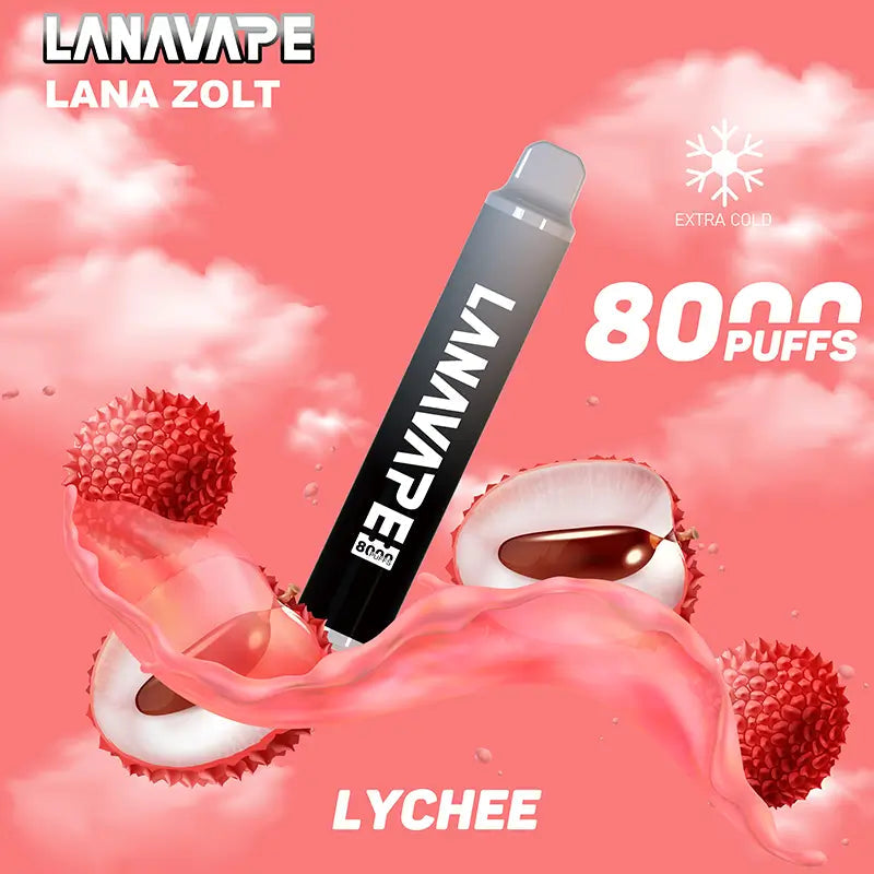 原廠正品 LANA VAPE 拋棄式 8000口 一次性 17種口味 台灣現貨 電子煙 大容量 VC蒸氣