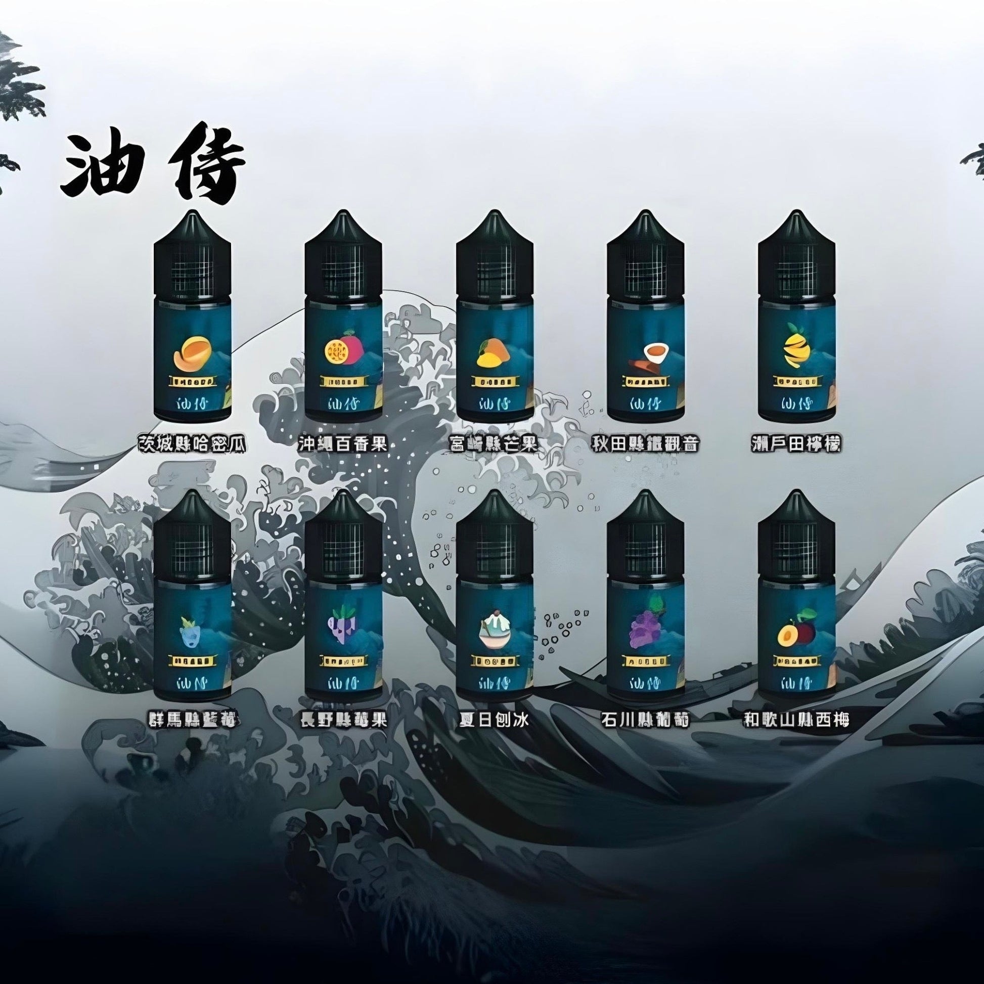 原裝正品 老闆推薦 日本 油侍  30ML 30鹽 煙油 小煙油 VC蒸氣