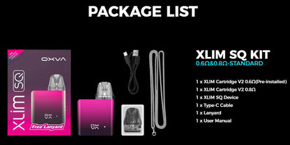 原廠正品 OXVA XLIM SQ 900mAh VC蒸氣