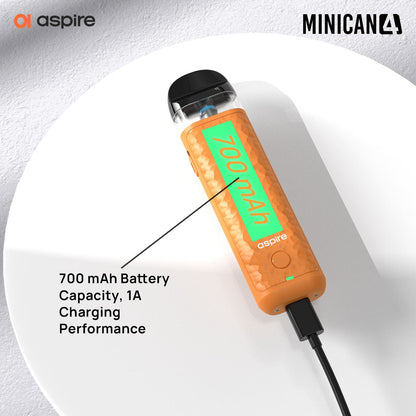 原廠正品 Aspire Minican 4 迷你罐4代 3檔可調 小煙 電子煙 VC蒸氣