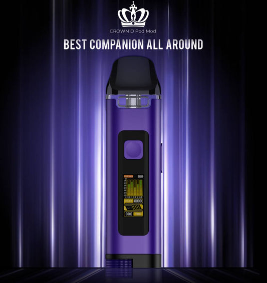 原廠正品 Uwell Crown D Pod Mod 35w 王冠 大小煙 主機套裝 現貨 當天出 VC蒸氣