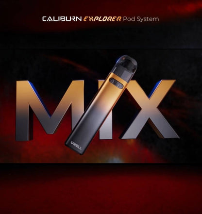 原廠正品 UWELL 探險家 探索者 Caliburn Explorer 雙線圈咖哩棒 VC蒸氣