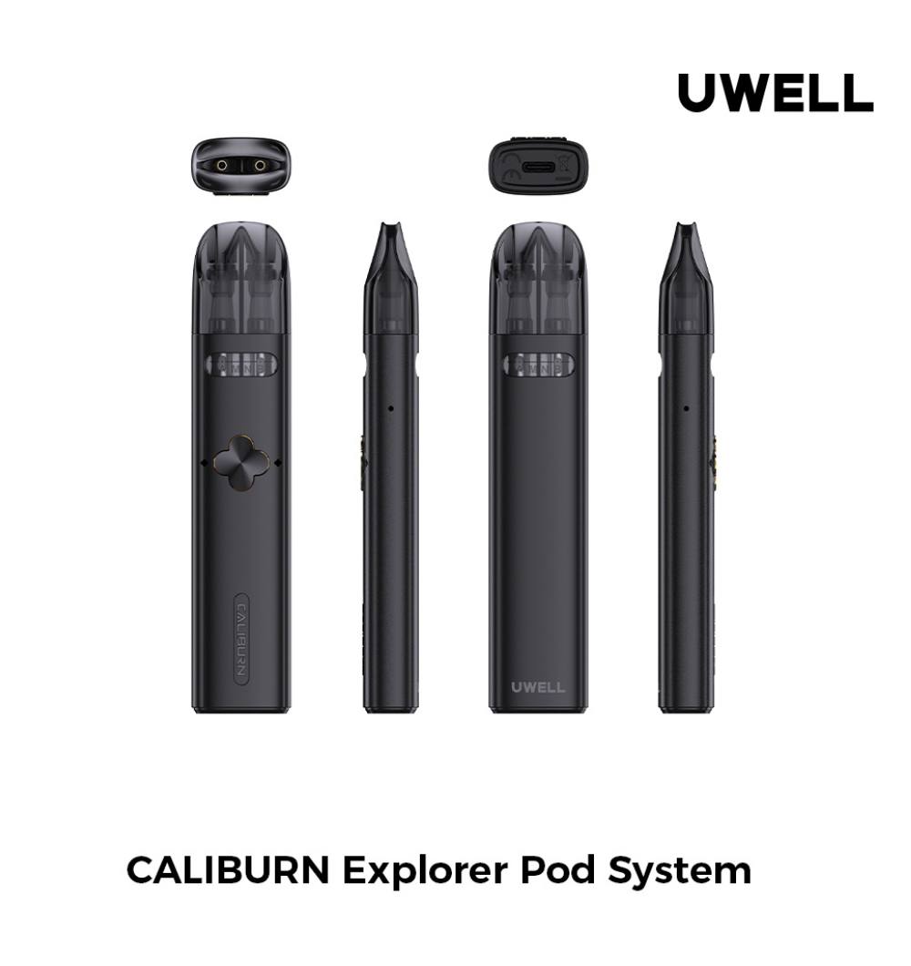 原廠正品 UWELL 探險家 探索者 Caliburn Explorer 雙線圈咖哩棒 VC蒸氣