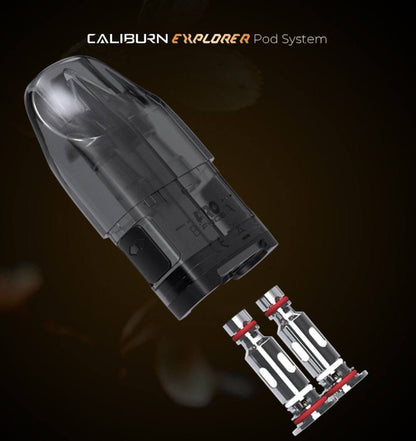 原廠正品 UWELL 探險家 探索者 Caliburn Explorer 雙線圈咖哩棒 VC蒸氣