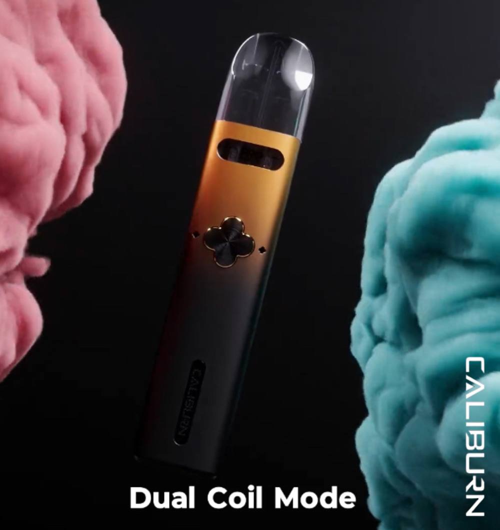 原廠正品 UWELL 探險家 探索者 Caliburn Explorer 雙線圈咖哩棒 VC蒸氣