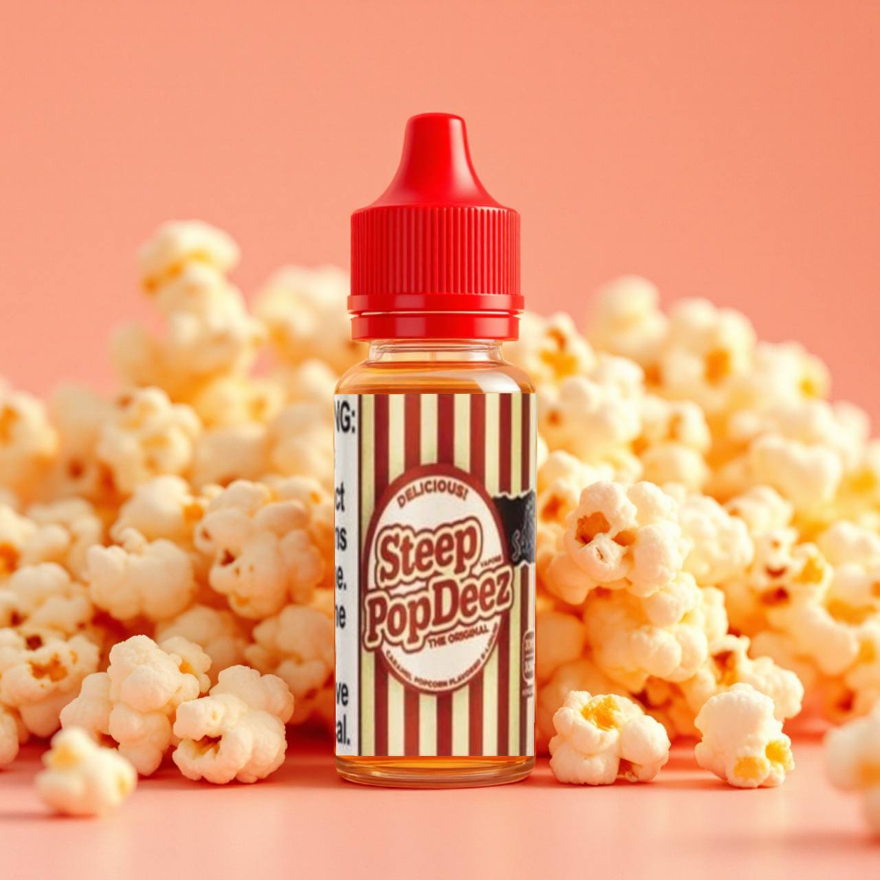 原裝正品 美國原裝 Steep 焦糖爆米花 30ML 30鹽 50鹽 煙油 小煙油 VC蒸氣