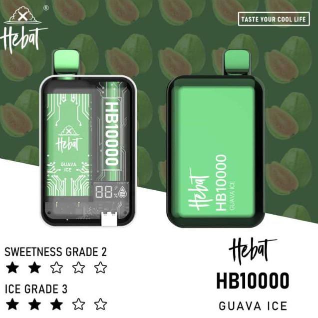 原廠正品 HEBAT 喜貝 10000口 puff 一次性/拋棄式 可重複充電 VC蒸氣