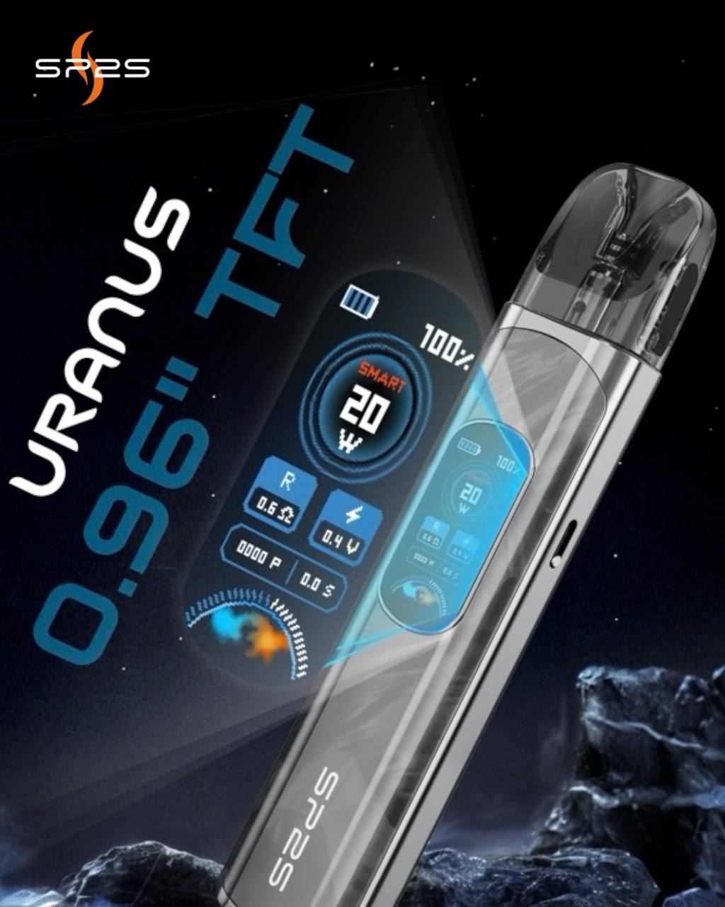 原廠正品 SP2S 思博瑞 天王星 URANUS 注油主機 電子煙 主機套裝 加油式 小煙 電子菸 通用 小蠻牛 VC蒸氣