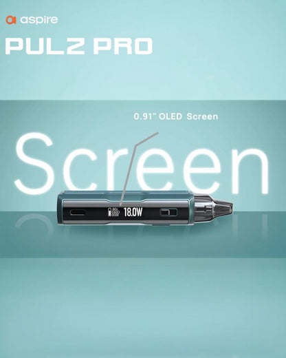 原廠正品 Aspire Pulz Pro  電子煙  小煙 注油式 大容量1400mAh Minican 5代 VC蒸氣