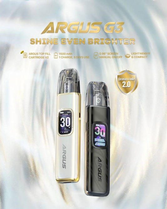 原廠正品 VOOPOO ARGUS G3 阿格斯 g3 1500mAh  大容量 電子煙 小煙 VC蒸氣