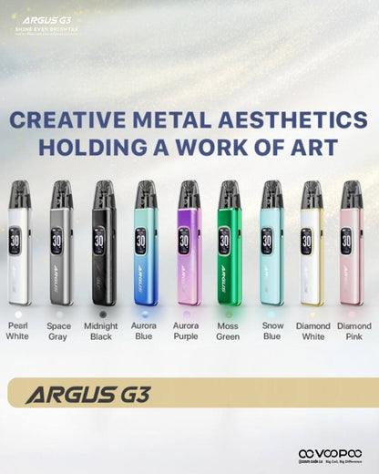 原廠正品 VOOPOO ARGUS G3 阿格斯 g3 1500mAh  大容量 電子煙 小煙 VC蒸氣