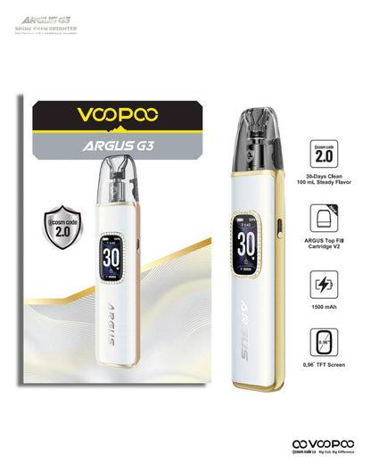 原廠正品 VOOPOO ARGUS G3 阿格斯 g3 1500mAh  大容量 電子煙 小煙 VC蒸氣