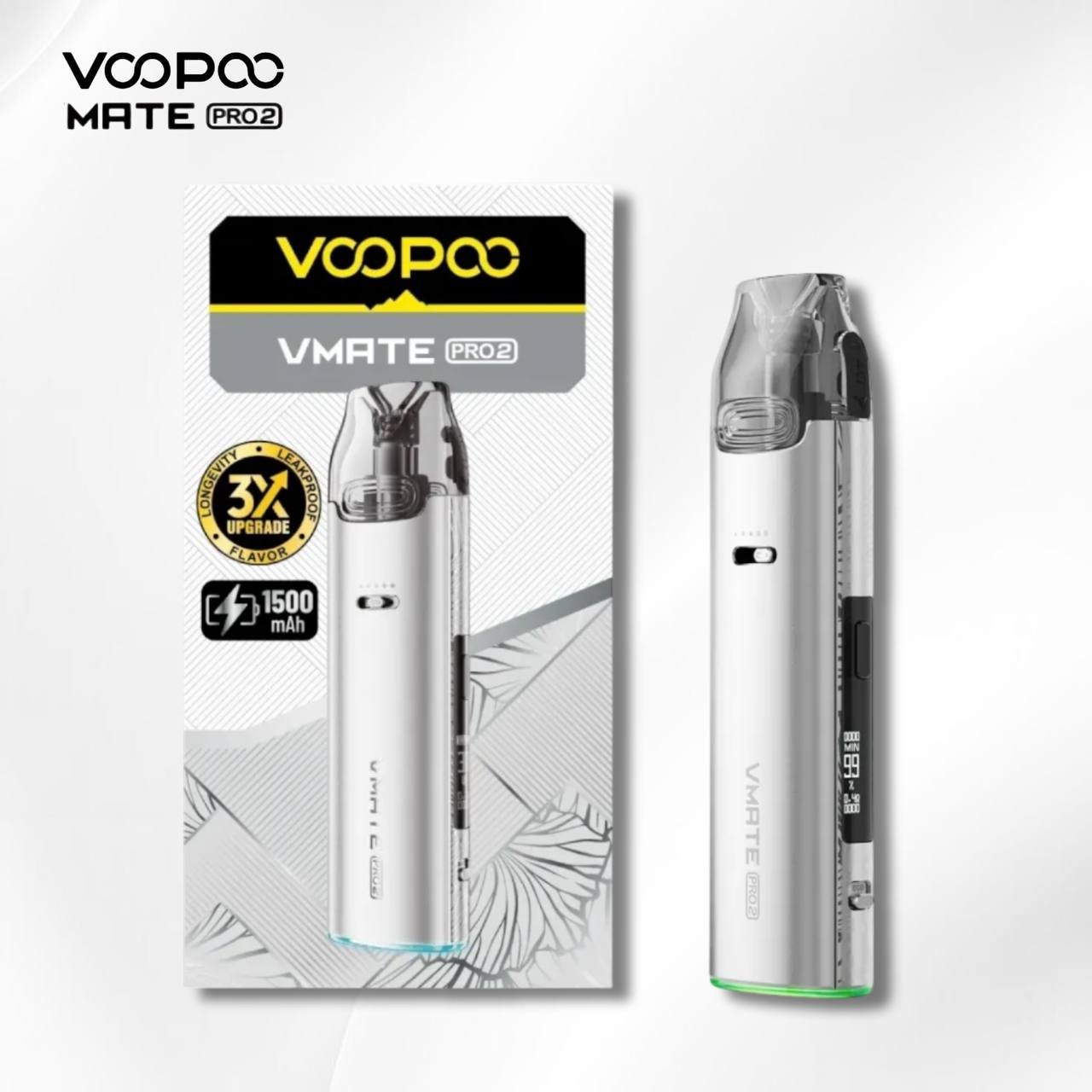 9月新品上市 原廠正品 VOOPOO Vmate Pro 2 Pod Kit 1500mAh 30W 電子煙 大小煙 老闆推薦 VC蒸氣