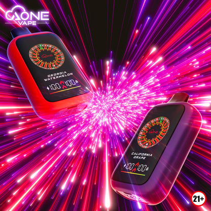 原廠正品 AONE VAPE CASINO 賭場 一次性 16000口 大容量 電子煙  小煙 拋棄式 俄羅斯輪盤 老闆推薦 - VC蒸氣