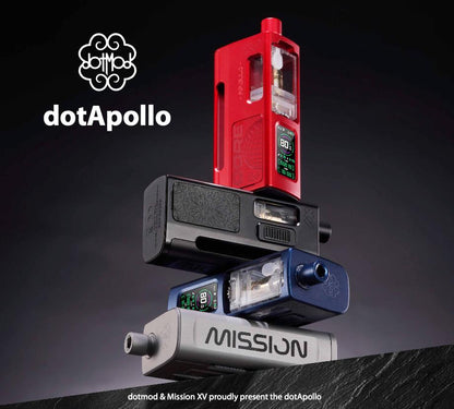 原廠正品 dotApollo Kit DotMod x Mission XV 聯名之作｜重塑 AIO 精緻新高度 佩特里 電子煙 電子菸 - VC蒸氣