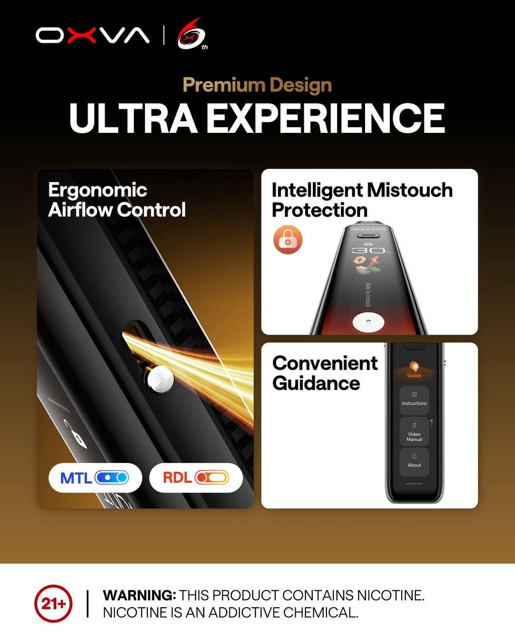 原廠正品 OXVA XLIM 3 ULTRA 奧創 電子煙 小煙主機套裝